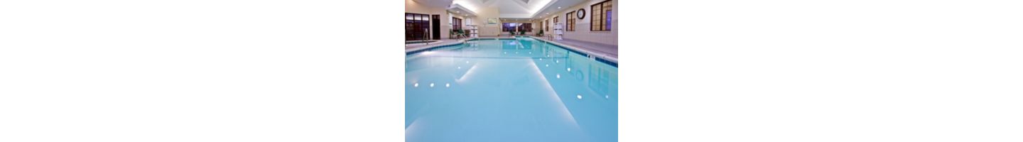 Our indoor pool and hot tub are open all year.
